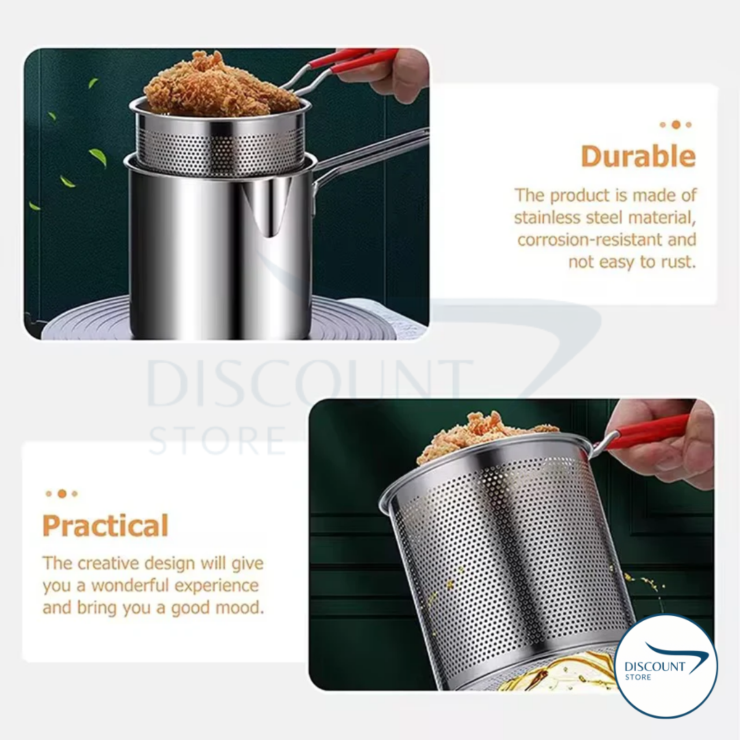Stainless Steel Deep Frying Pot