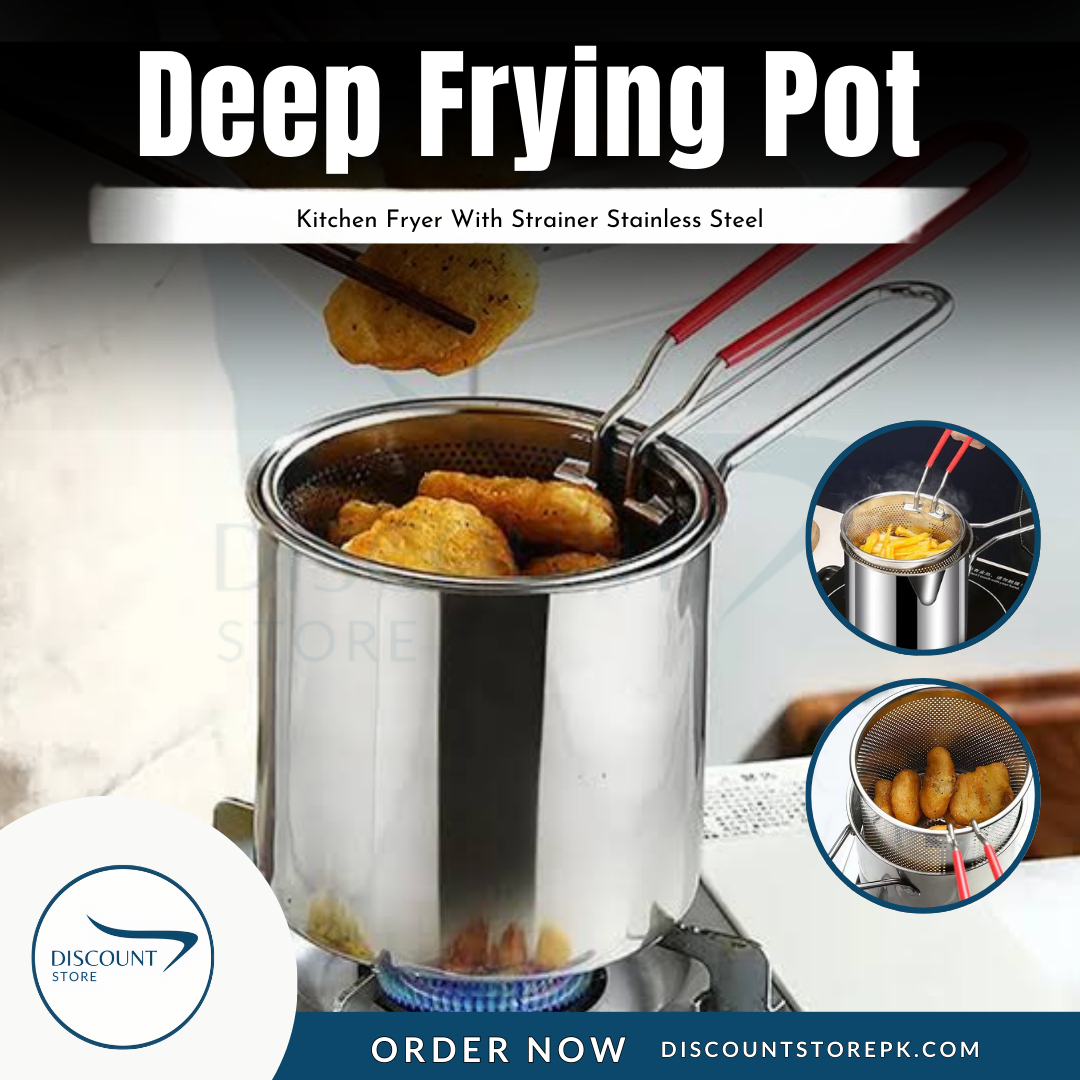Stainless Steel Deep Frying Pot