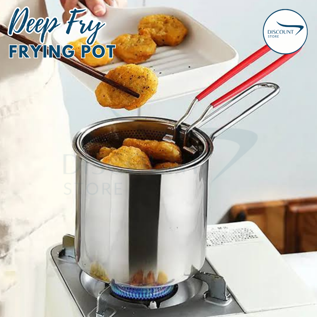Stainless Steel Deep Frying Pot