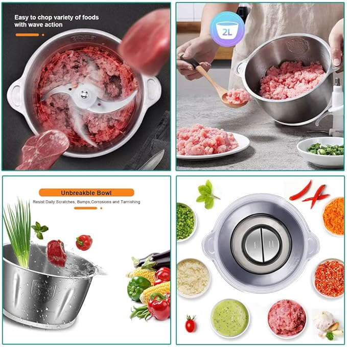 Stainless Steel push Chopper