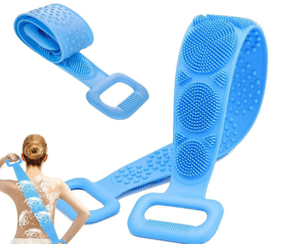 Silicone Body Bath Brush Scrubber Belt