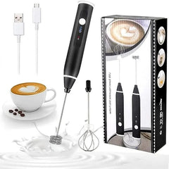 2 in 1 Rechargeable Electric Coffee Beater & Frother