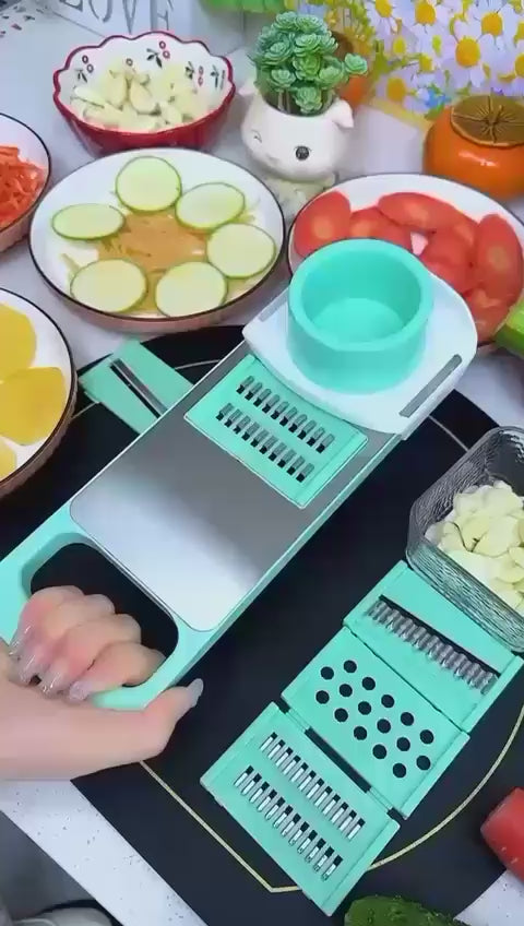 5 IN 1 Stainless Steel Vegetable Cutter