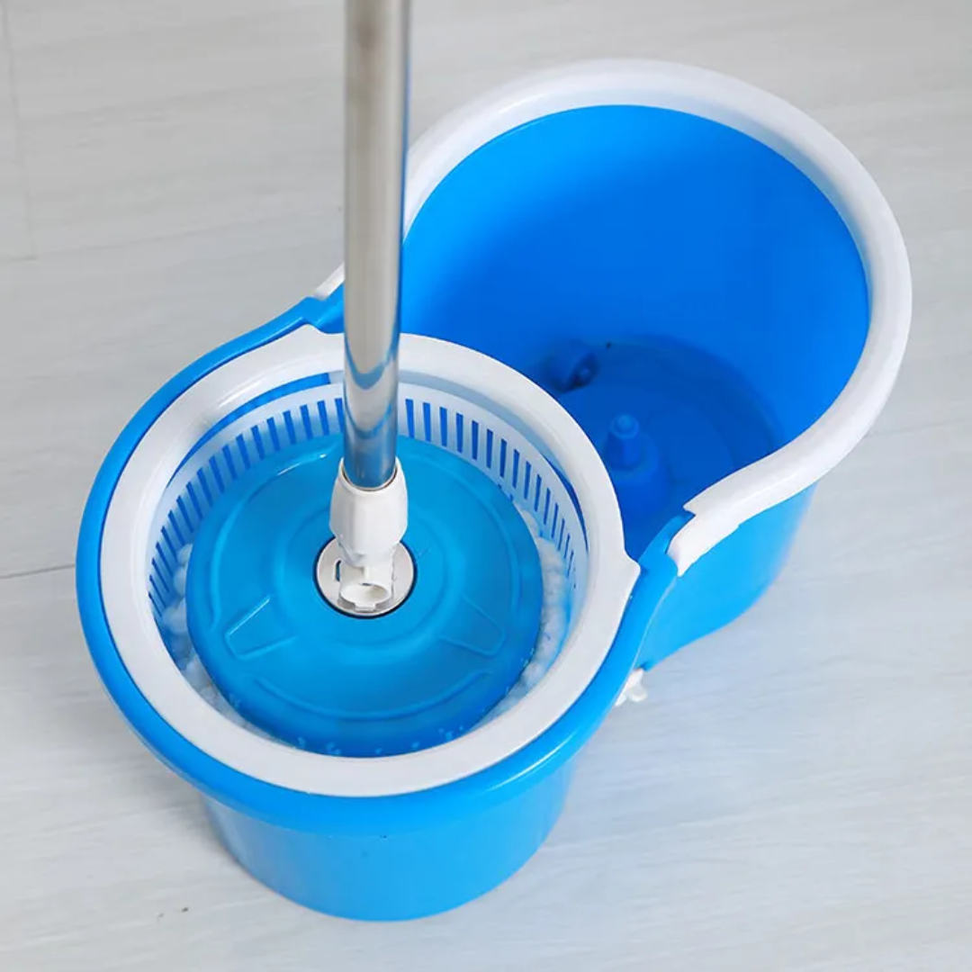 Magic Spin Mop Set - 360° Microfiber Mop Head Home Cleaning Tool