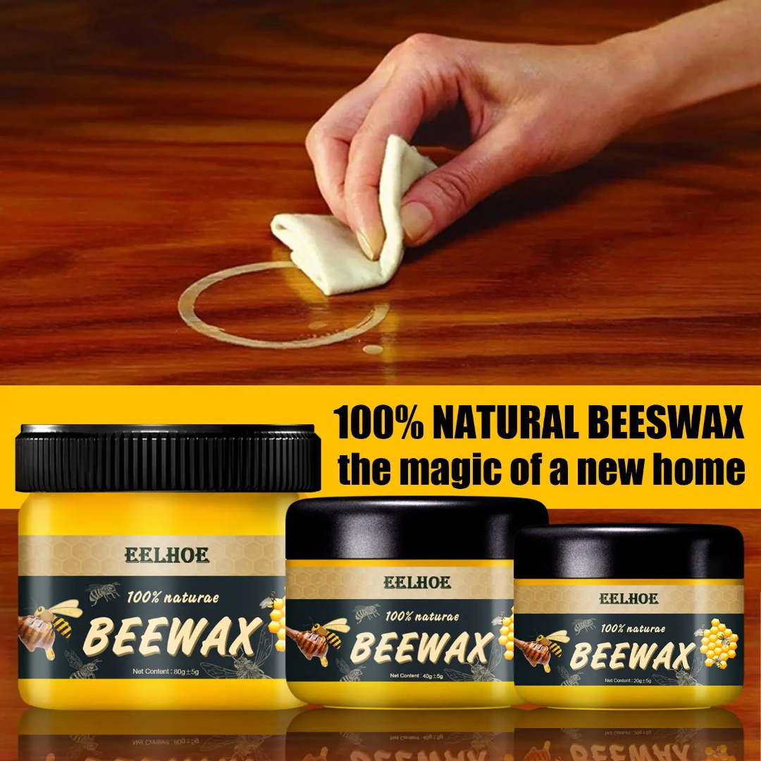 Natural Beeswax Furniture Polish – Wood Cleaner & Conditioner