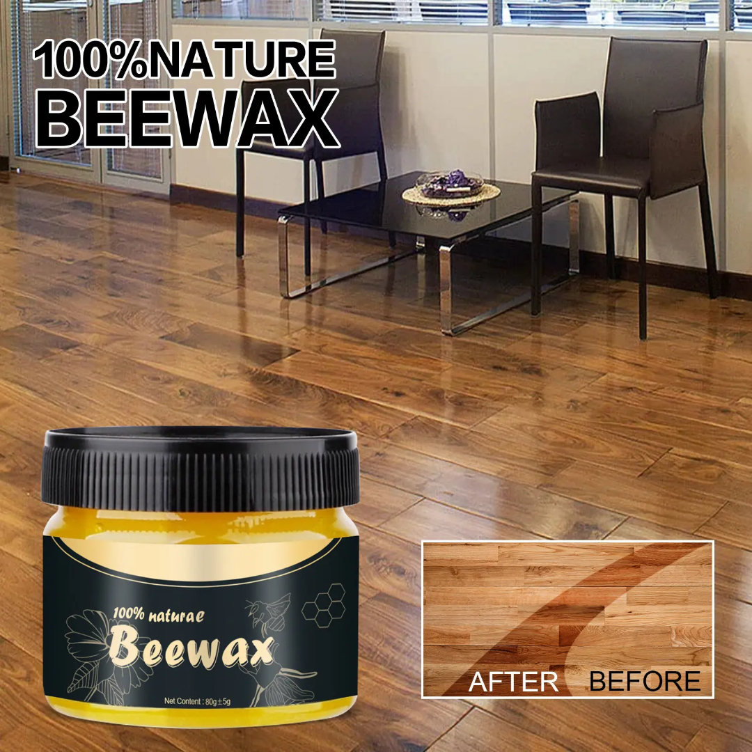 Natural Beeswax Furniture Polish – Wood Cleaner & Conditioner
