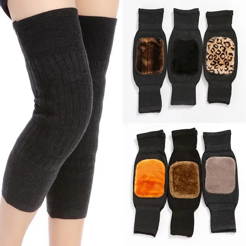 Men & Women Winter Warm Knee Warmer – Soft Thermal Protection for Cold Weather
