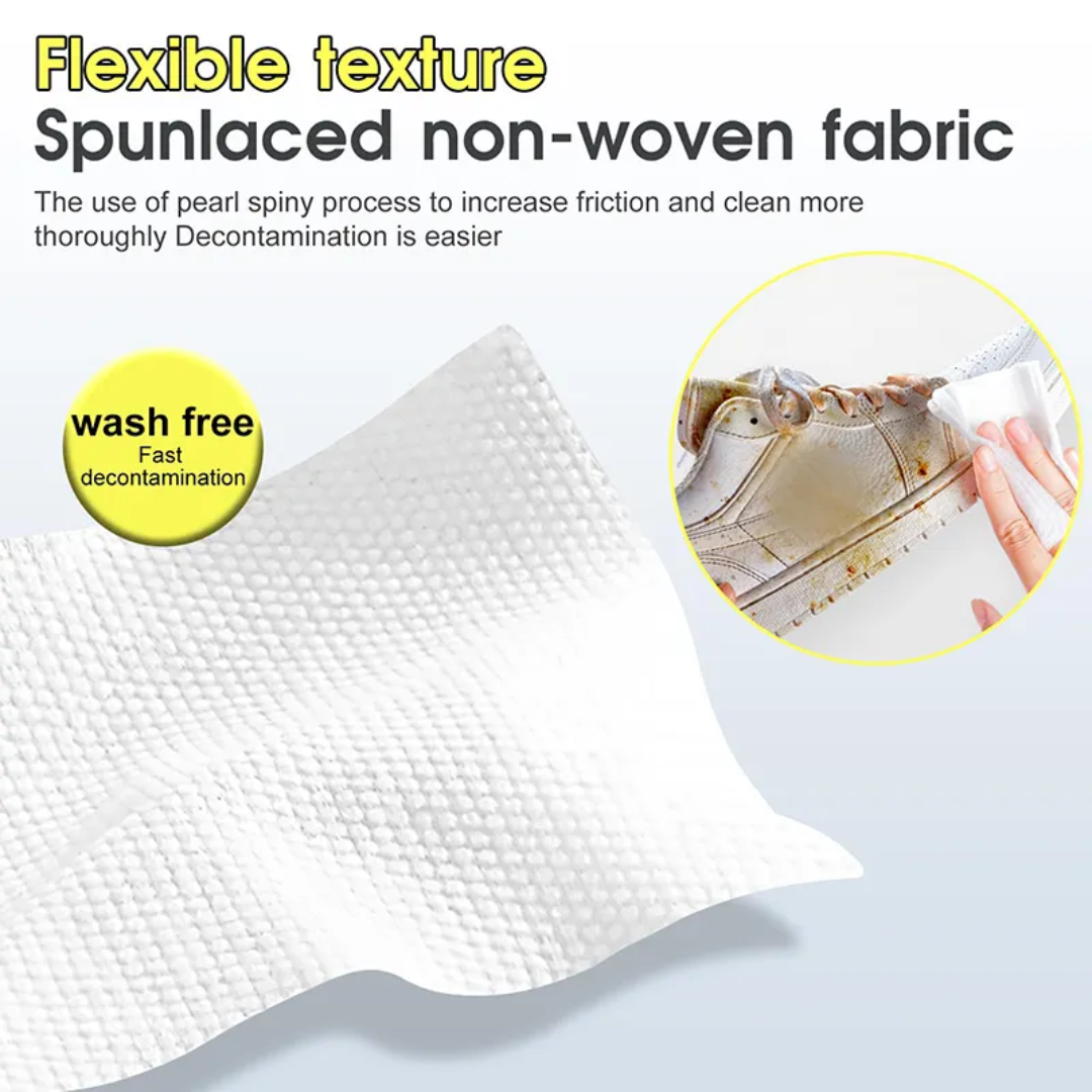 Shoe Cleaning Wet Wipes – Quick & Easy Shoe Cleaner (Pack Of 80 Pcs)