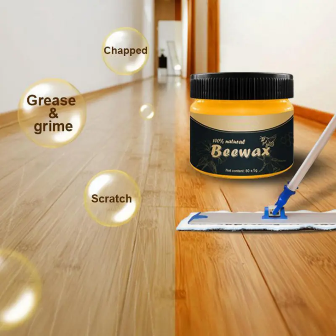 Natural Beeswax Furniture Polish – Wood Cleaner & Conditioner