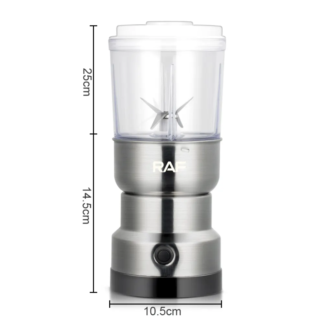 RAF 2 in 1 Grinder & Juice Blender | High-Power Smoothie Maker & Coffee Grinder